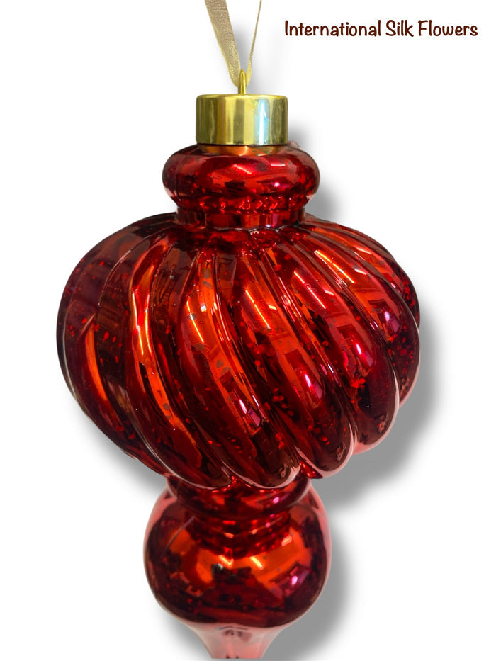 11'' Finial Ornament ( 259108-Red )