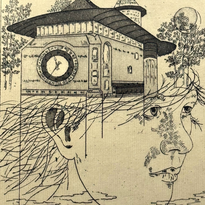 110. Time’s Shadow - Etching
