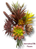 12" Faux Succulent Bouquet ( 81098 )