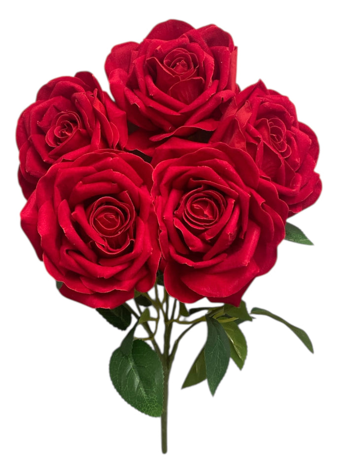 17'' Large Deluxe Rose Bush ( J5087 )