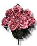 17.5'' Deluxe Rose Bush ( B1024N-#17 Mauve ) AN10004