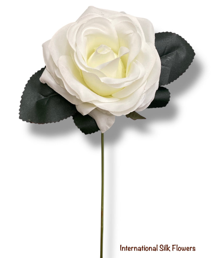 17.5'' Deluxe Rose Bush ( B1024N-#2 Cream ) AN10004