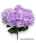 19" Artificial Hydrangea Bush ( SPH-7 Lavender ) INT887