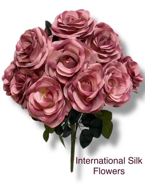 19'' Deluxe Rose Bush ( B1024N- #13 Mauve ) AN10004