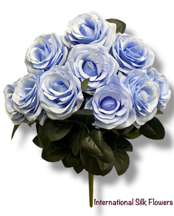 19'' Deluxe Rose Bush ( B1024N- #14Baby Blue ) AN10004