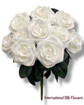 19'' Deluxe Rose Bush ( B1024N- #1White ) AN10004