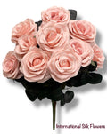 19'' Deluxe Rose Bush ( B1024N- #8Rose Gold ) AN10004