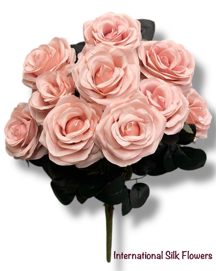 19'' Deluxe Rose Bush ( B1024N- #8Rose Gold ) AN10004