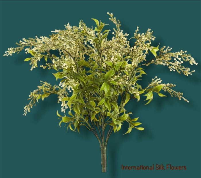 19" Soft PE Sedum Bush ( FBS039-Cream/Green )