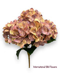 20'' Real Touch Hydrangea Bush ( INT002-#5 Coffee )( J05013 )