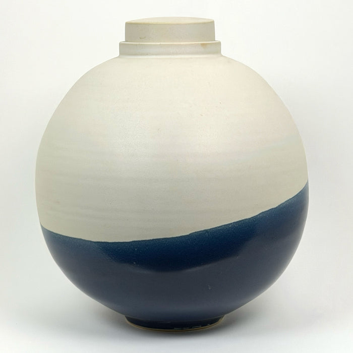 21. Large Ocean Blue Urn