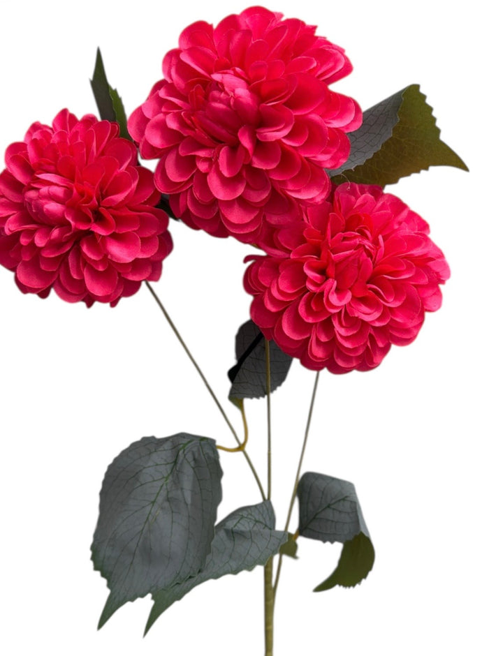 23'' Dahlia Bush ( INT010-New Fuchsia )
