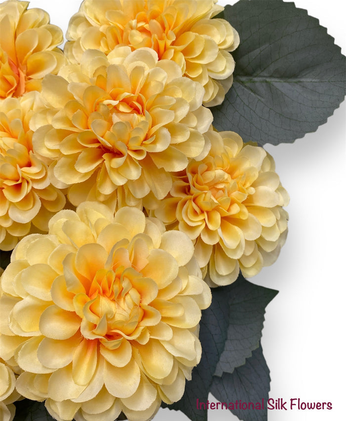 23'' Dahlia Bush ( INT010-Yellow )