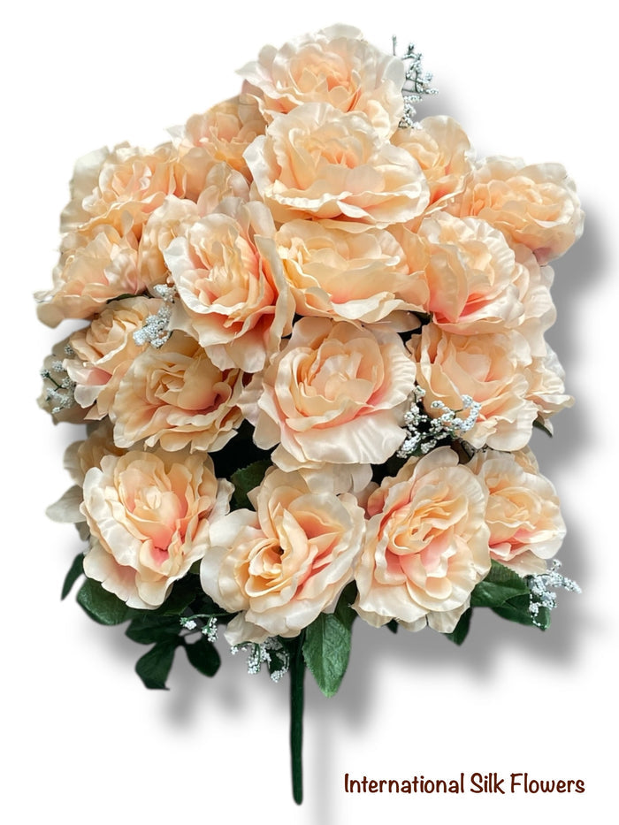 23'' Satin Rose Bush ( AN24010-Blush )