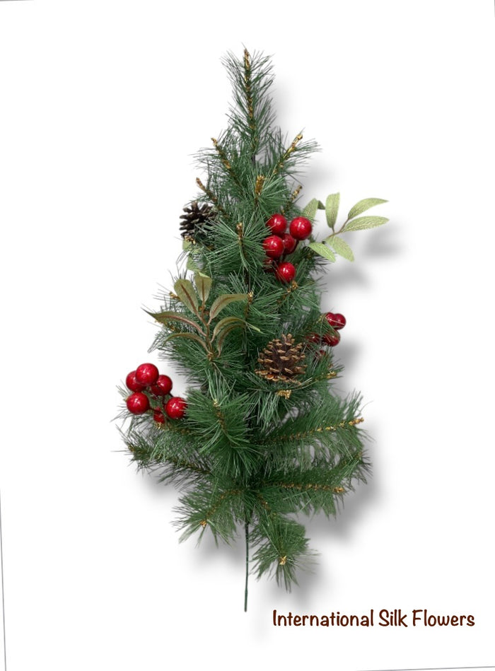 24'' Pine/ Berries Tree ( XL3556 )