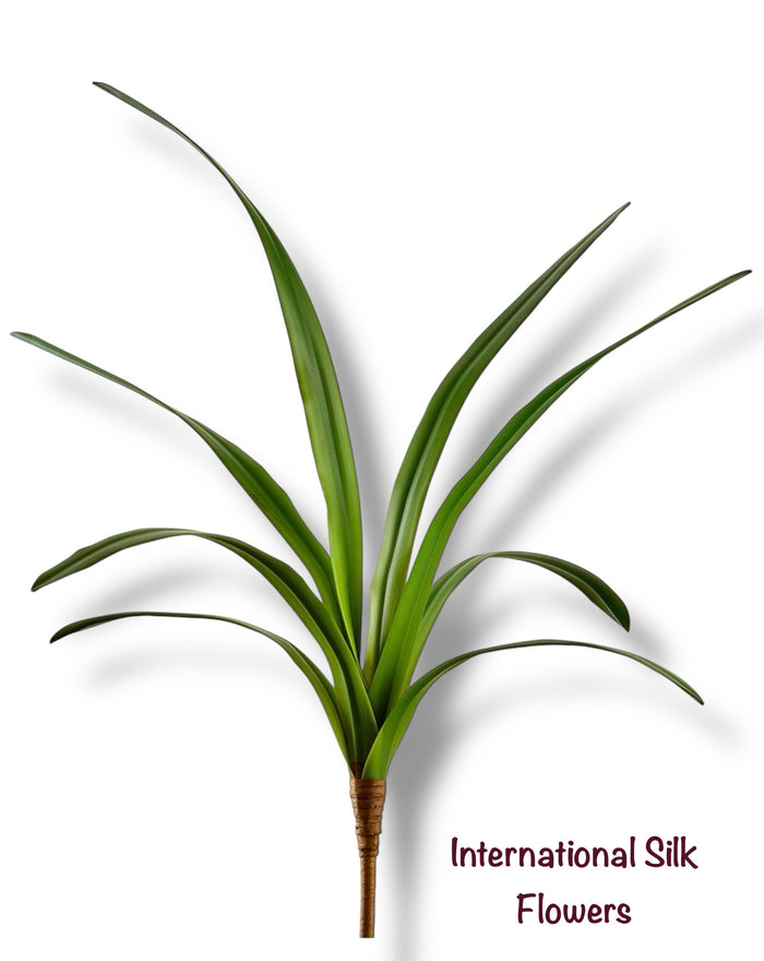 26.5" Cymbidium Orchid Leaf Plant ( HSL325-GR )