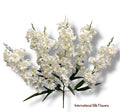 28.5'' Delphinium Bush ( INT7007-#2 White )