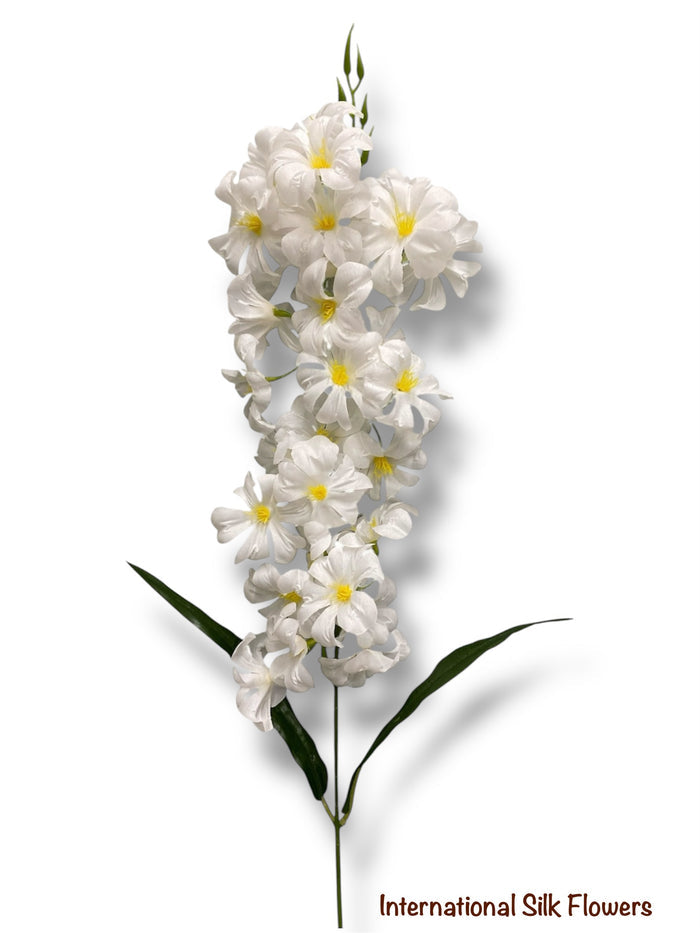 28.5'' Delphinium Bush ( INT7007-#2 White )