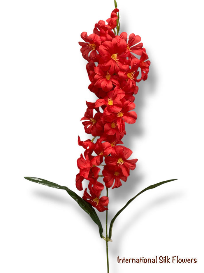 28.5'' Delphinium Bush ( INT7007-#3 Red )