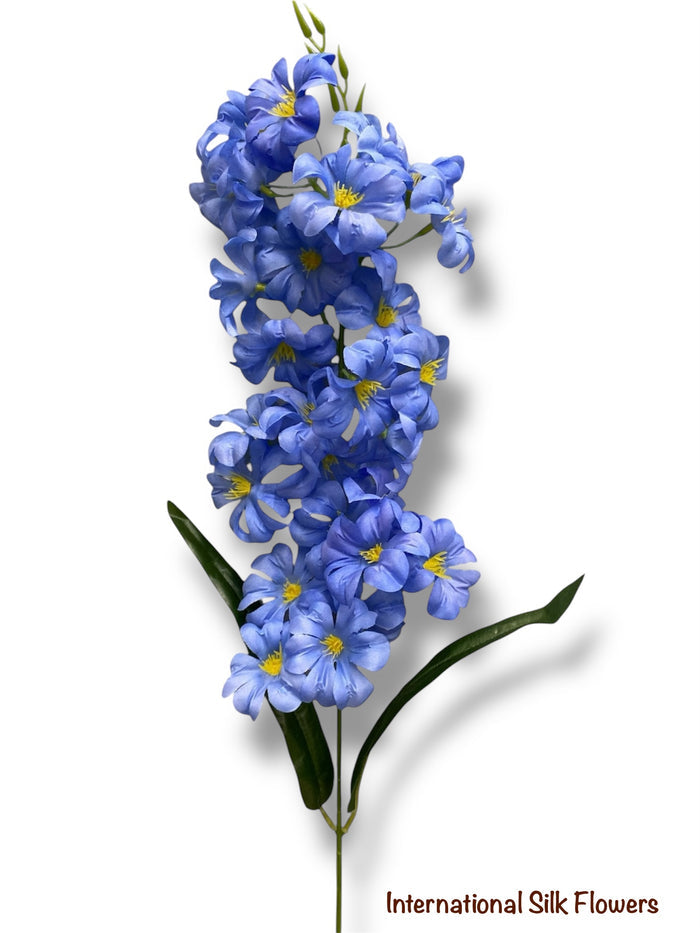28.5'' Delphinium Bush ( INT7007-#4 Light Blue )