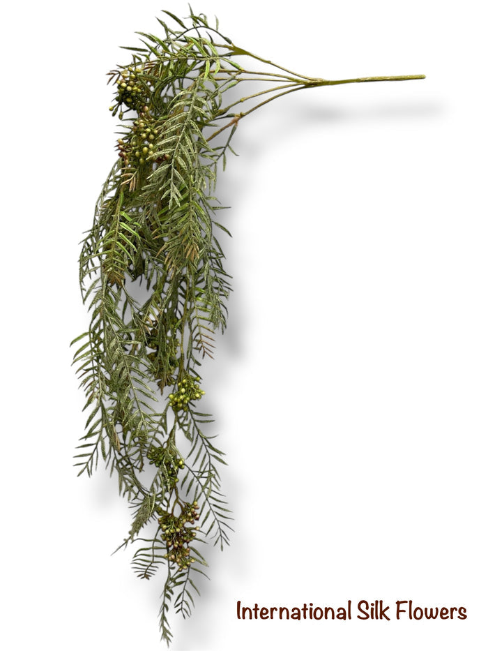 31" Faux Pepper Berry Vine ( PVP310-GR )