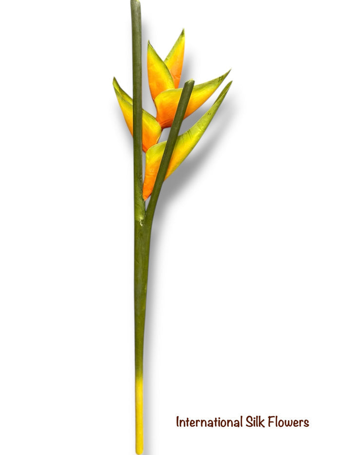 34" Hawaiian Heliconia Spray ( JYH754-Orange )