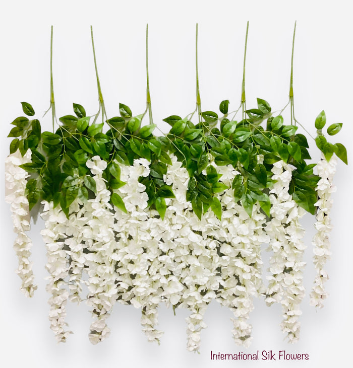 42'' Hanging Wisteria ( INT1226-Cream )