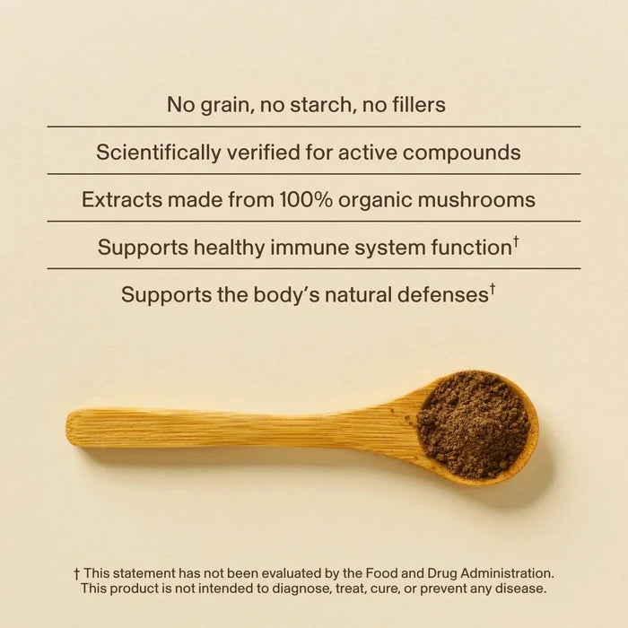 5 Defenders Mushroom Blend Powder - Immune Support
