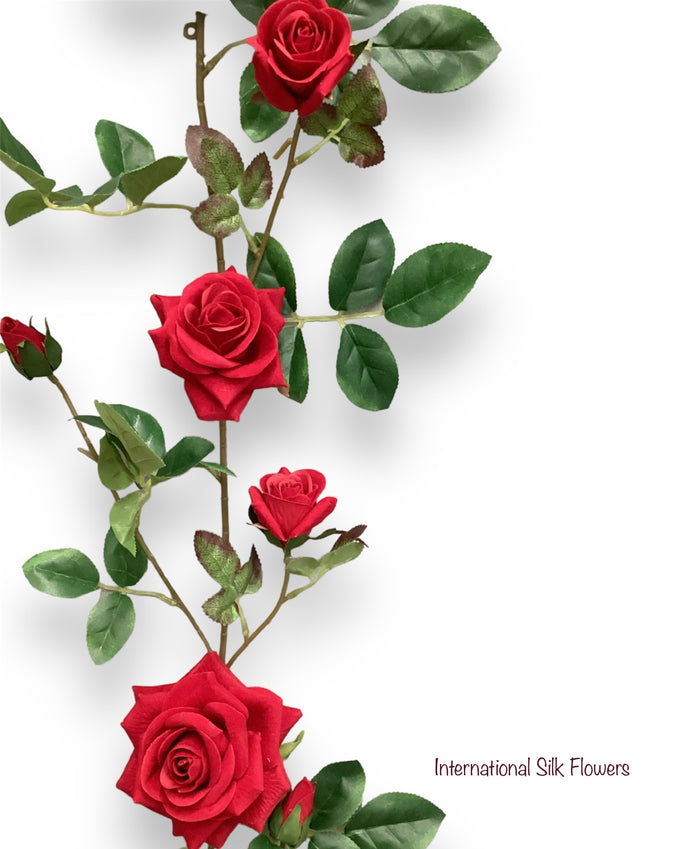 70'' Velvet Rose Garland ( G138-Velvet )