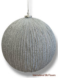 8'' Ball Ornament ( 206323- Silver )