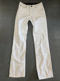 Wrangler Q-Baby No Gap Waistband Jeans-Women’s 3/4x34 White