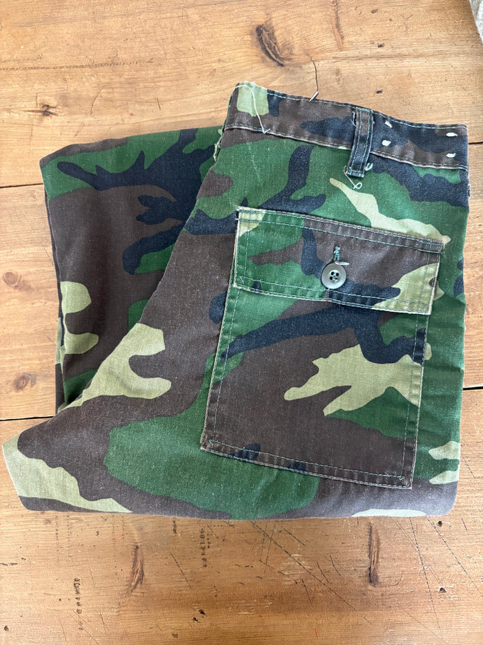 Women's Cotton Camo Pants