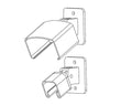 Adjustable Glass Stair Sleeve