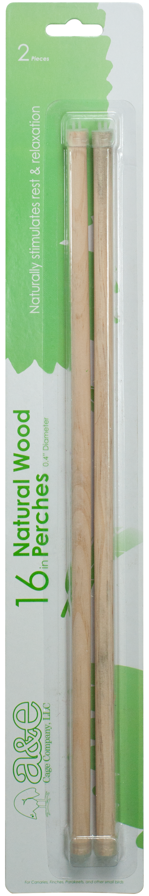 A&E 077 16" Wooden Perch