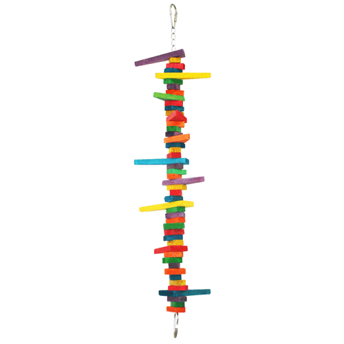 A&E HB01393 - Colored Wooden Blocks & Wedges Large