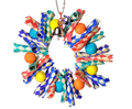 A&E HB900 Fiesta Wreath Bird Toy SM 9in X 7in X 2in