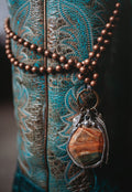 Agate and Jasper Necklace