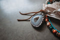 Agate with Geo Necklace