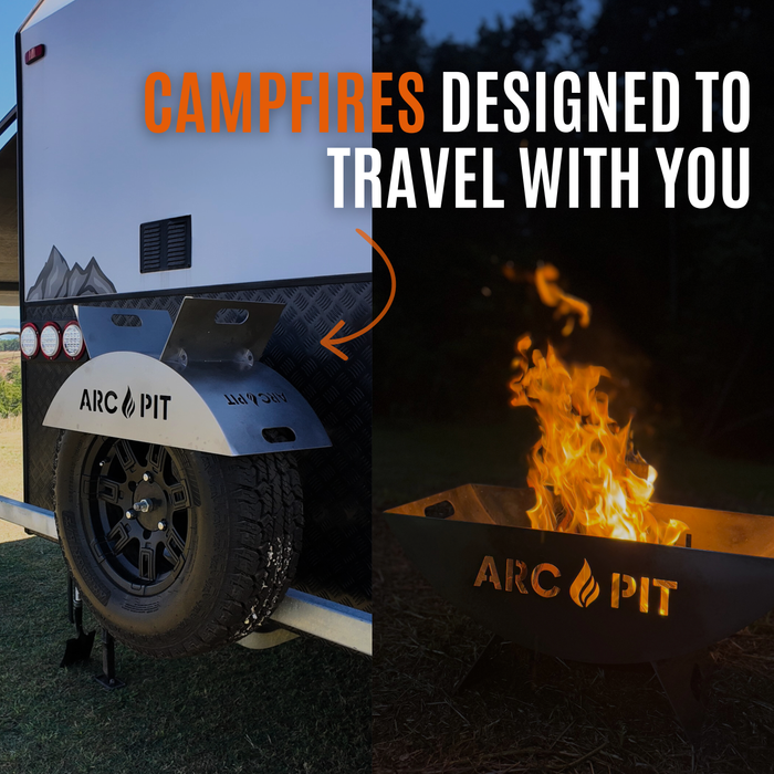 ArcPit™ - Portable Fire Pit