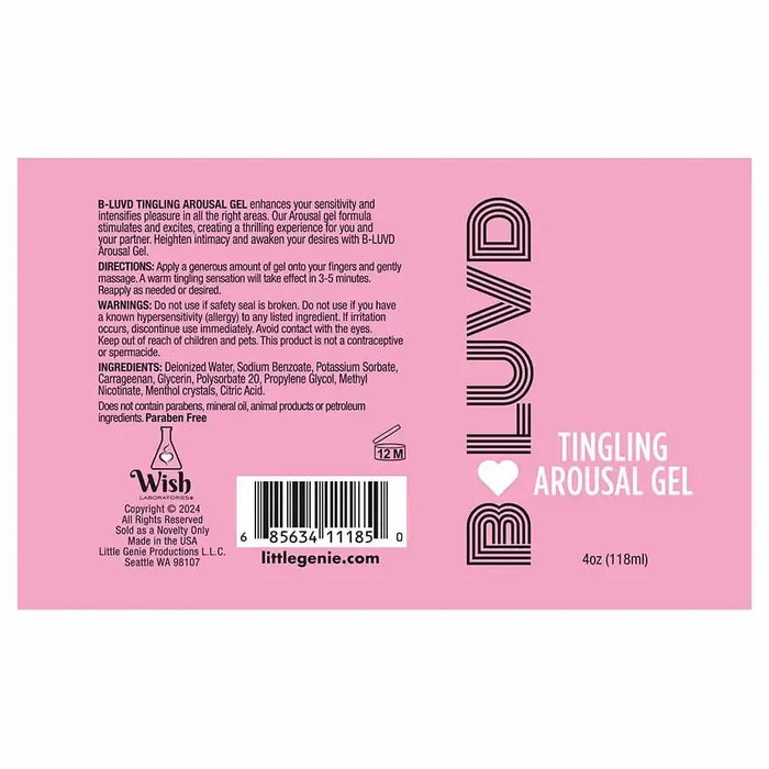 B - Luvd Arousal Gel - Rolik®