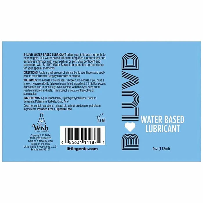 B - Luvd Water - Based Lubricant - Rolik®