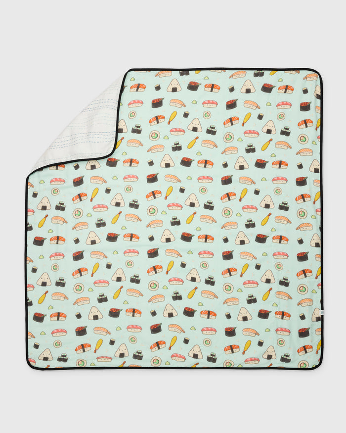 Baby Muslin Quilt in Tanboocel® Bamboo Viscose - Sushi