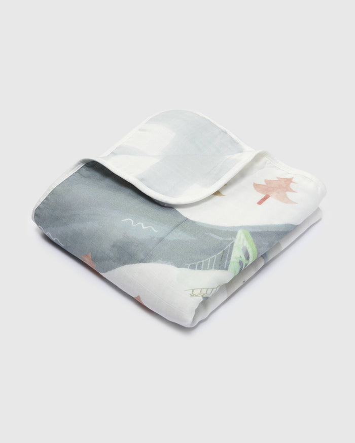 Baby Muslin Quilt in Tanboocel® Bamboo Viscose - Vancouver