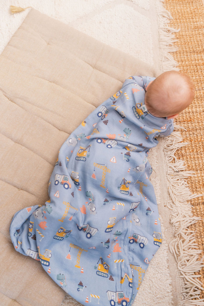 Baby Muslin Sleep Bag 0.5 TOG in Tanboocel® Bamboo Viscose - Tiny Engineers