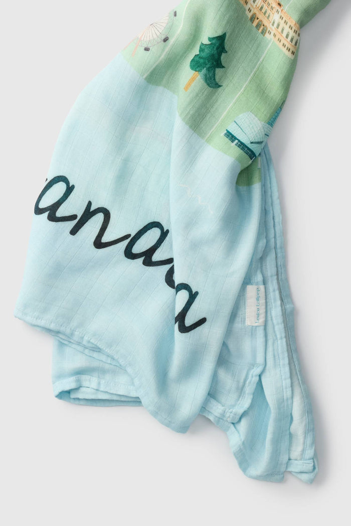 Baby Muslin Swaddle in Tanboocel® Bamboo Viscose - Canada