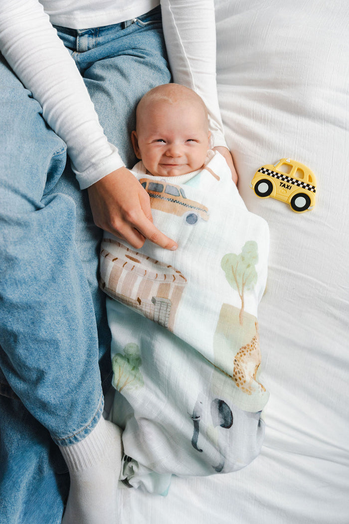 Baby Silicone Teether - Taxi