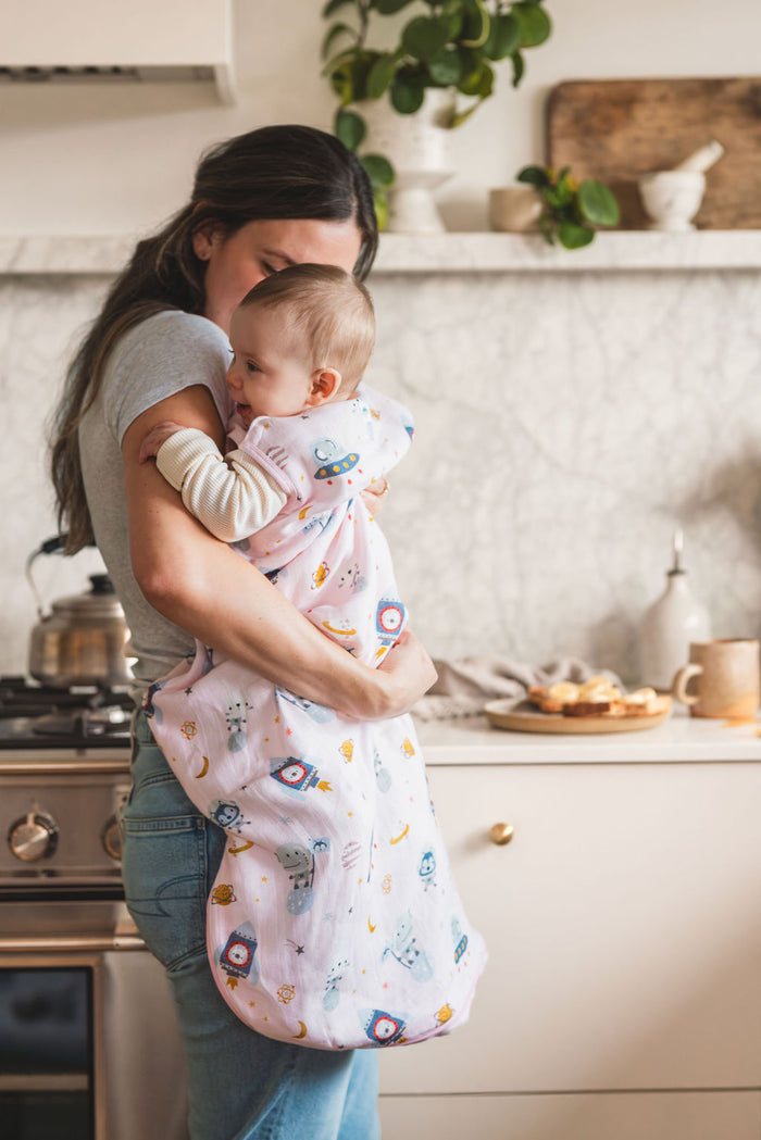 Baby Sleep Bag 1.0 TOG in TENCEL™ Lyocell - Astro Explorers