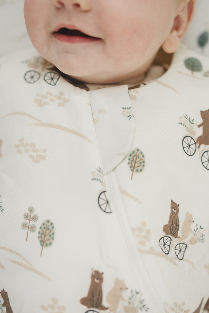Tencel-Sleep-Bag-1.0-TOG-Bears-on-Bikes-5
