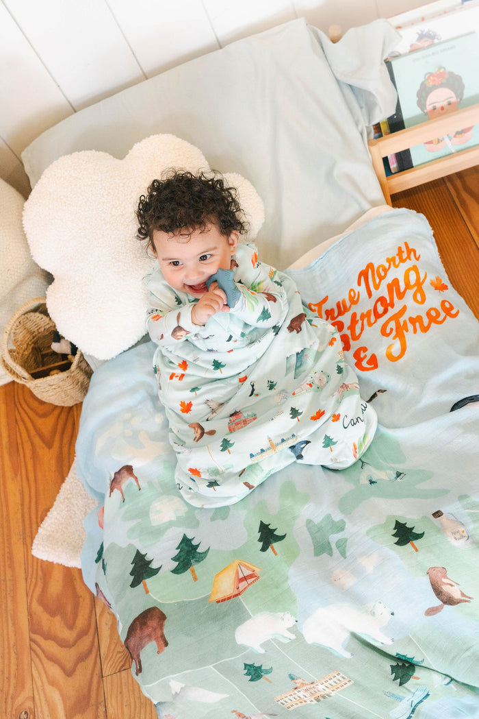Baby Sleep Bag 1.0 TOG in TENCEL™ Lyocell - Canada