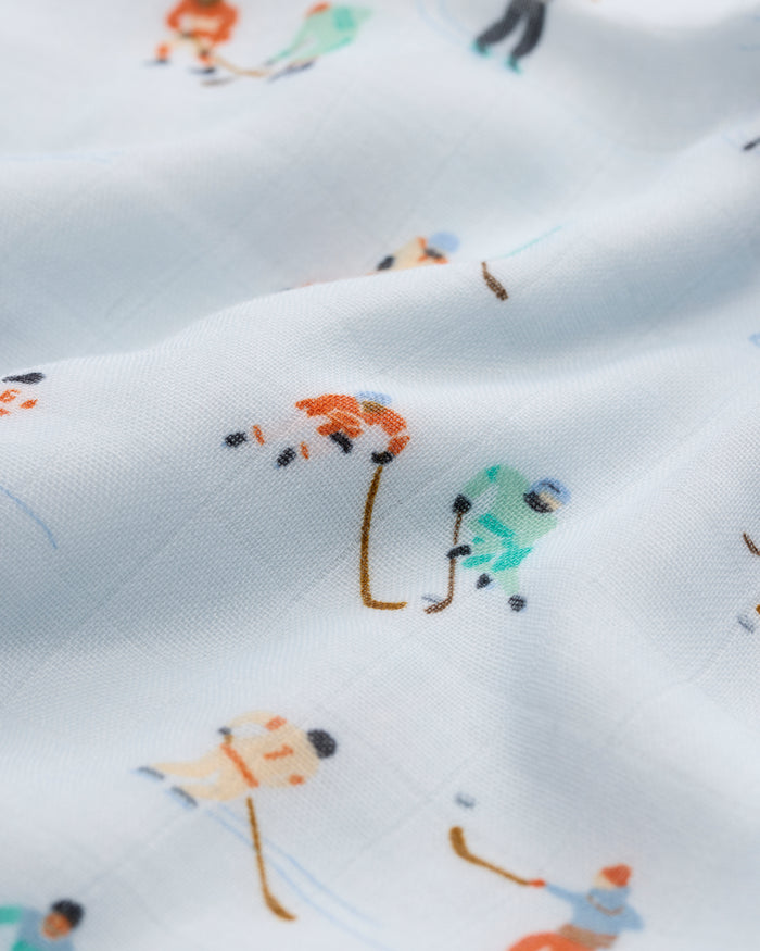 Baby Sleep Bag 1.0 TOG in TENCEL™ Lyocell - Ice Hockey